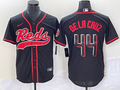 Men's Cincinnati Reds Elly De La Cruz #44 Black Replica Player jersey Joint Edition