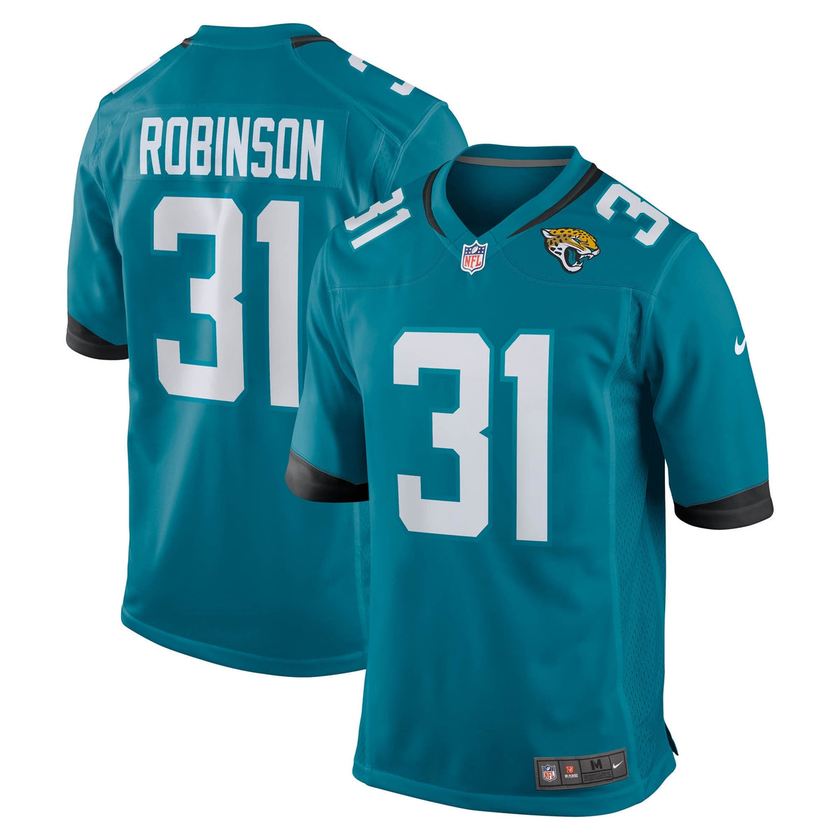 Keilan Robinson Jacksonville Jaguars Nike Team Game Jersey -  Teal