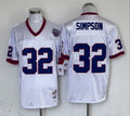 Men's Buffalo Bills OJ Simpson White Legacy Replica Player jersey