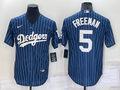 Men's Los Angeles Dodgers Freddie Freeman #5 Blue Player Game jersey