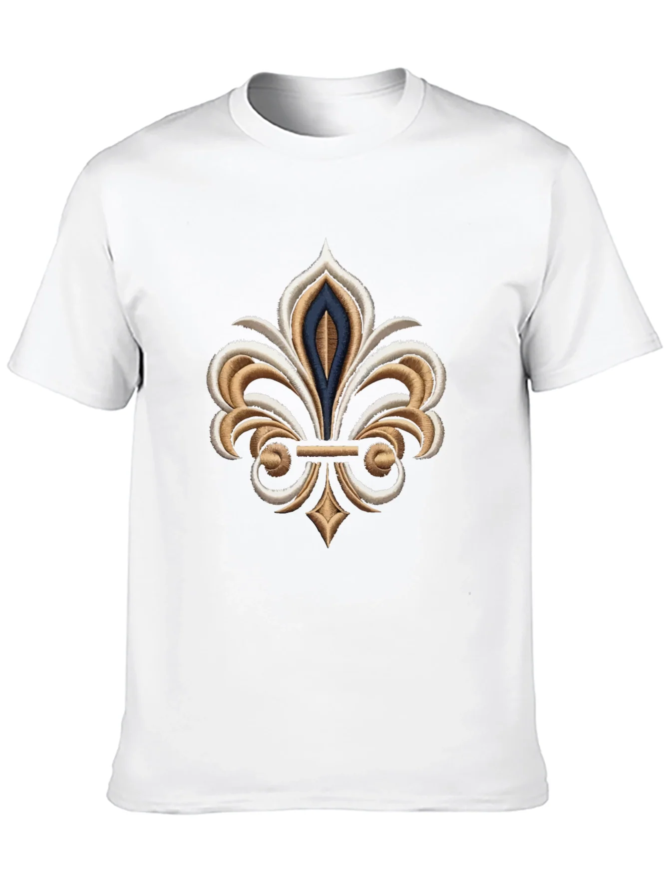 Fleur-de-lis Graphic Black T-Shirt