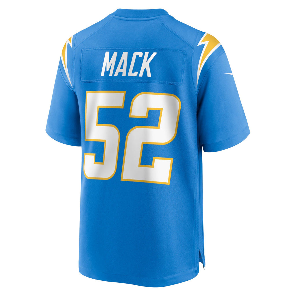 Los Angeles Chargers Khalil Mack Powder Blue Game Jersey