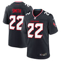 Houston Texans Jaylin Smith Navy Team Game Jersey