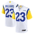Los Angeles Rams Kyren Williams White Game Jersey