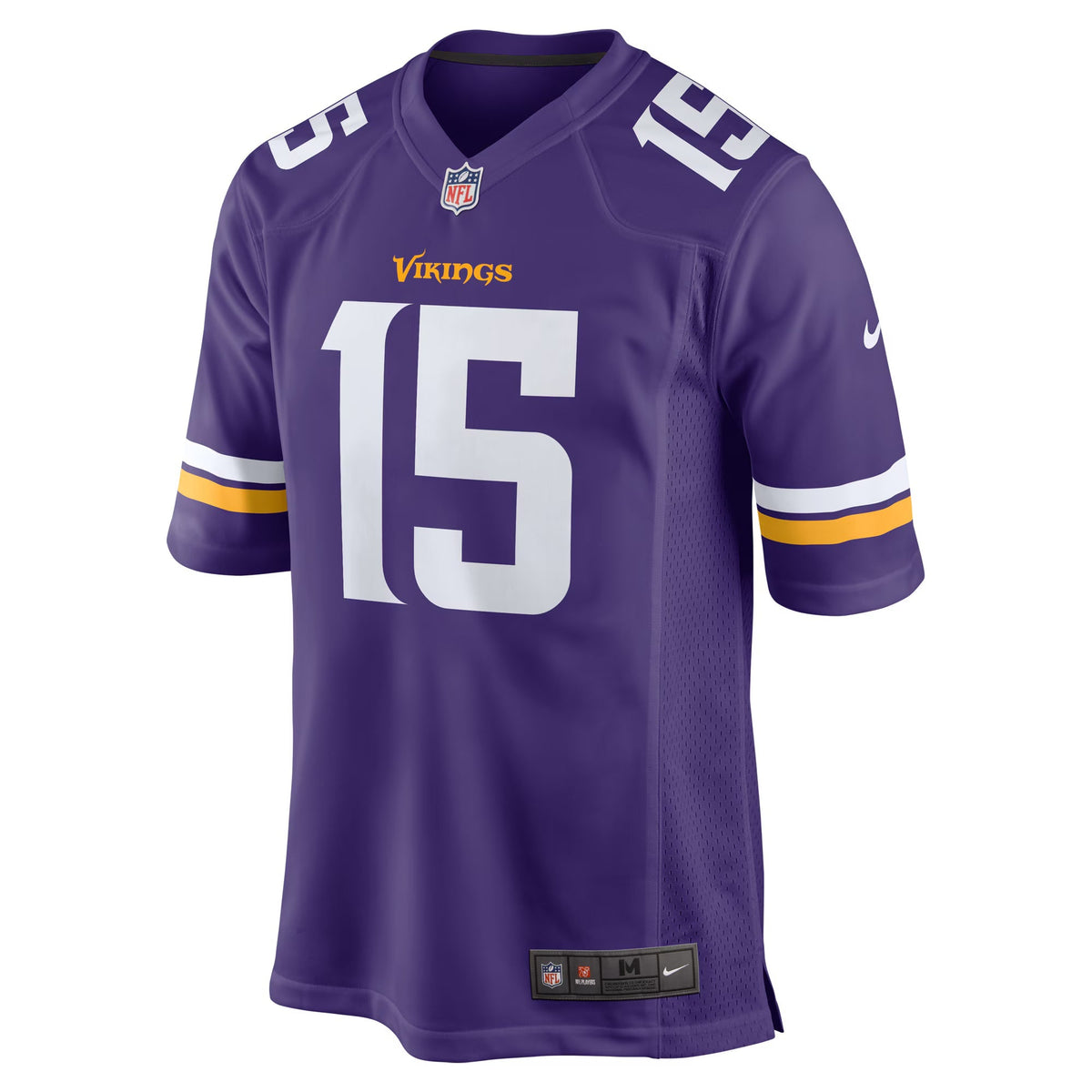 Minnesota Vikings Dallas Turner Purple Player Game Jersey