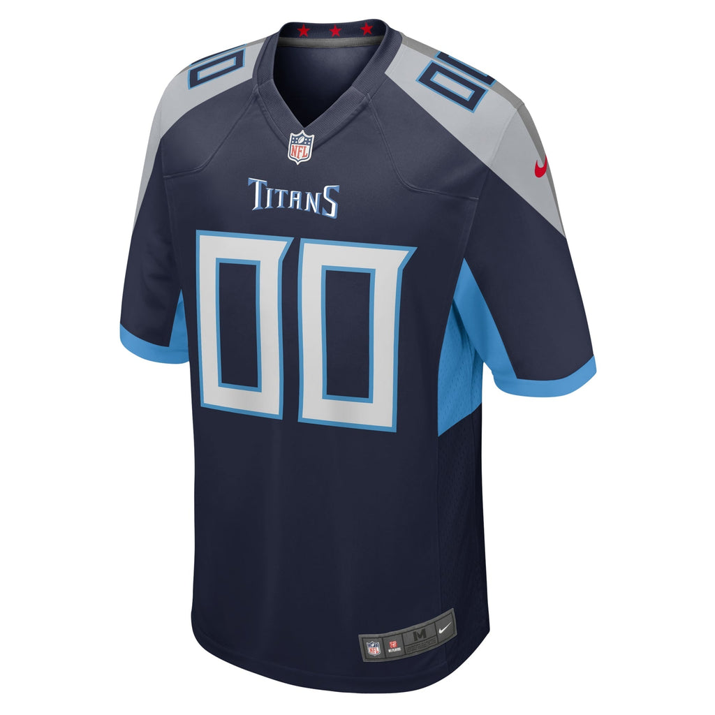 Tennessee Titans Navy Custom Jersey