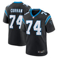 Carolina Panthers Jake Curhan Black Team Game Jersey