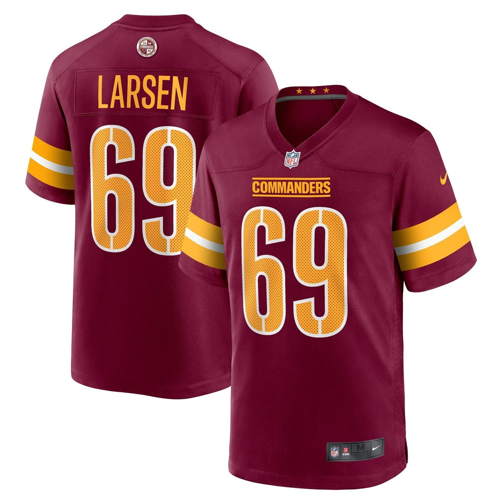 Tyler Larsen Washington Commanders Nike  Game Jersey -  Burgundy