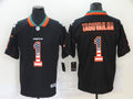 Men's Miami Dolphins Tua Tagovailoa #1 Black Alternate Game jersey
