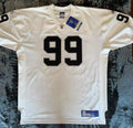 Men's Oakland Raiders Warren Sapp White Legacy Replica jersey