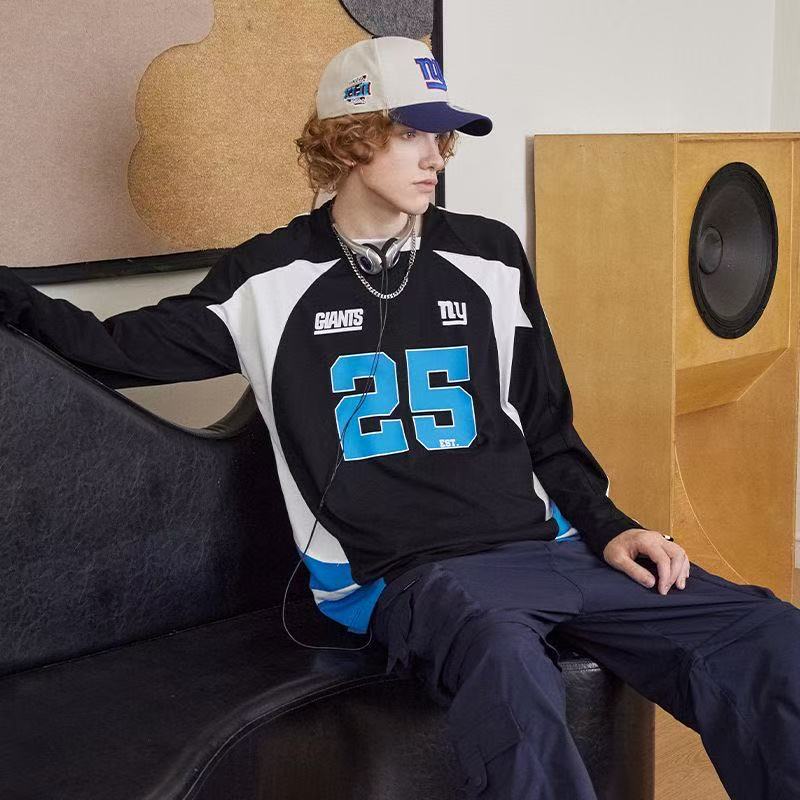 Giants Team Men's Long-Sleeve Athletic Training Jersey