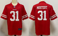 Men's San Francisco 49ers Raheem Mostert #31 Red Game Player jersey
