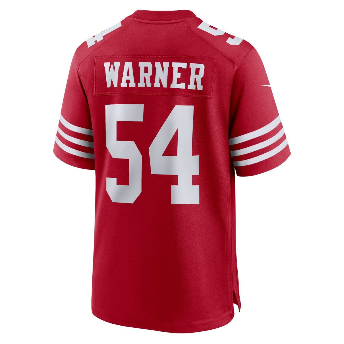 San Francisco 49ers Fred Warner Scarlet Player Game Jersey