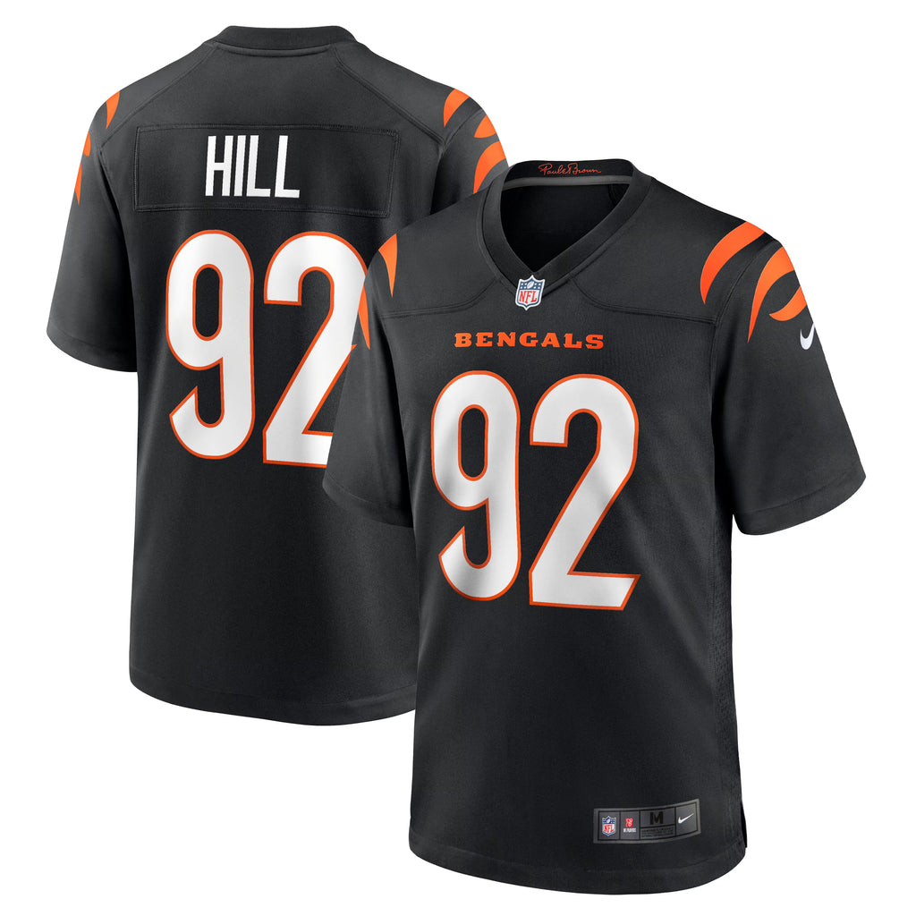 Cincinnati Bengals B.J. Hill Black Game Jersey
