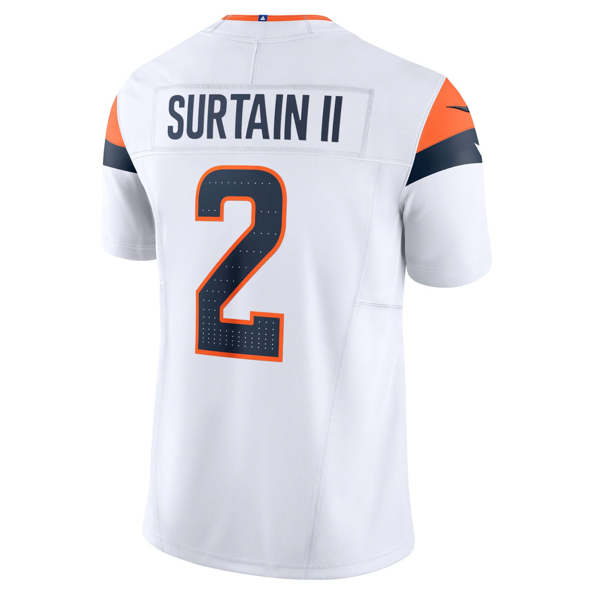 Denver Broncos Patrick Surtain II White Mile High Collection Vapor F.U.S.E. Limited Jersey
