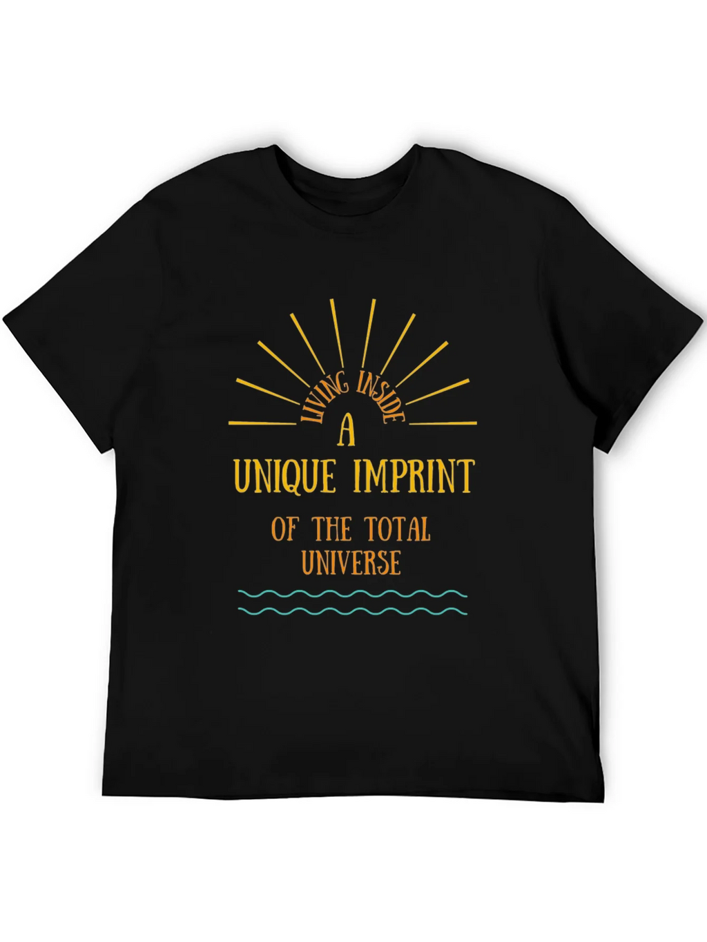 Unique Imprint Tee - Living Inside the Universe