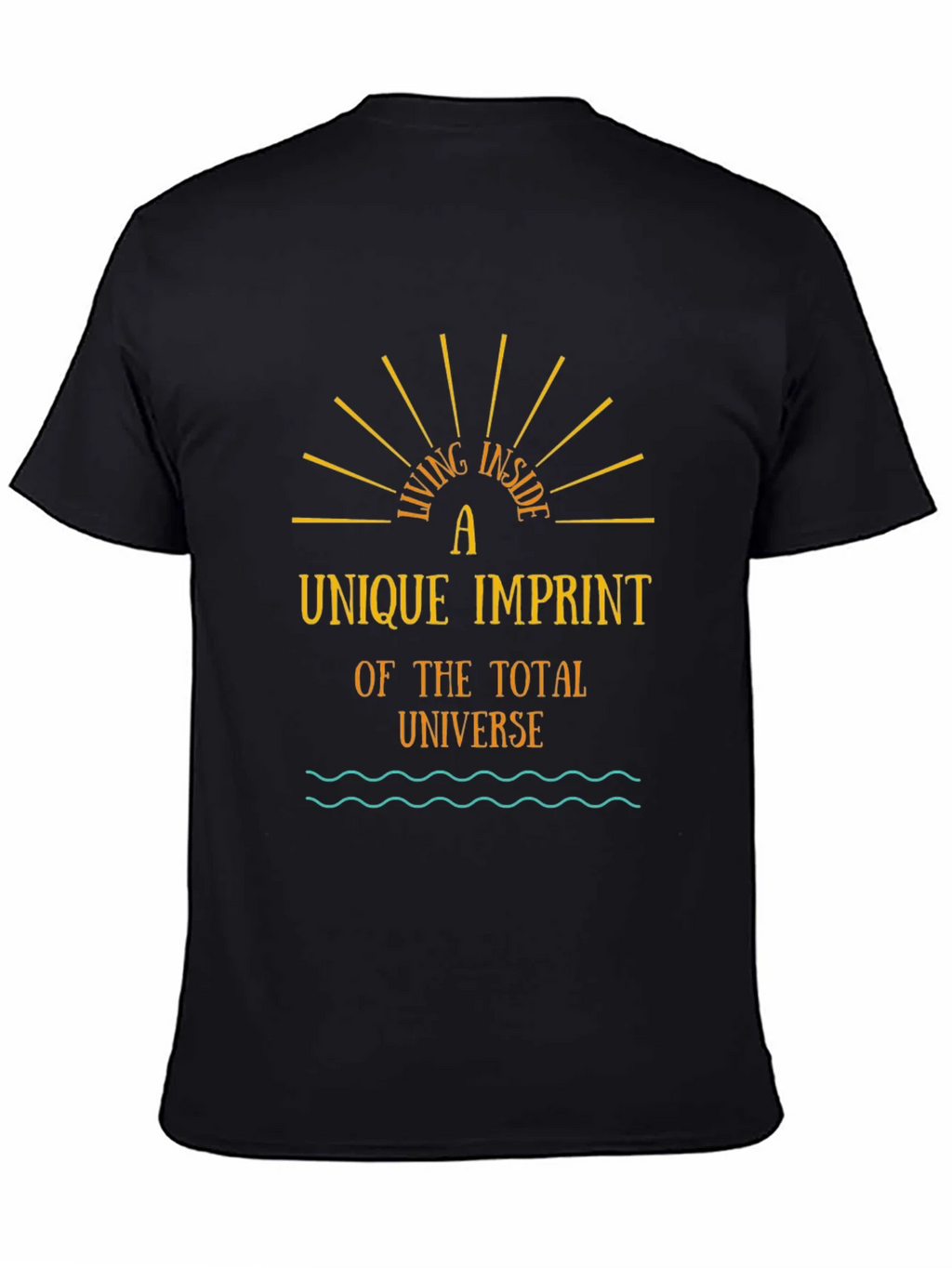 Unique Imprint Tee - Living Inside the Universe