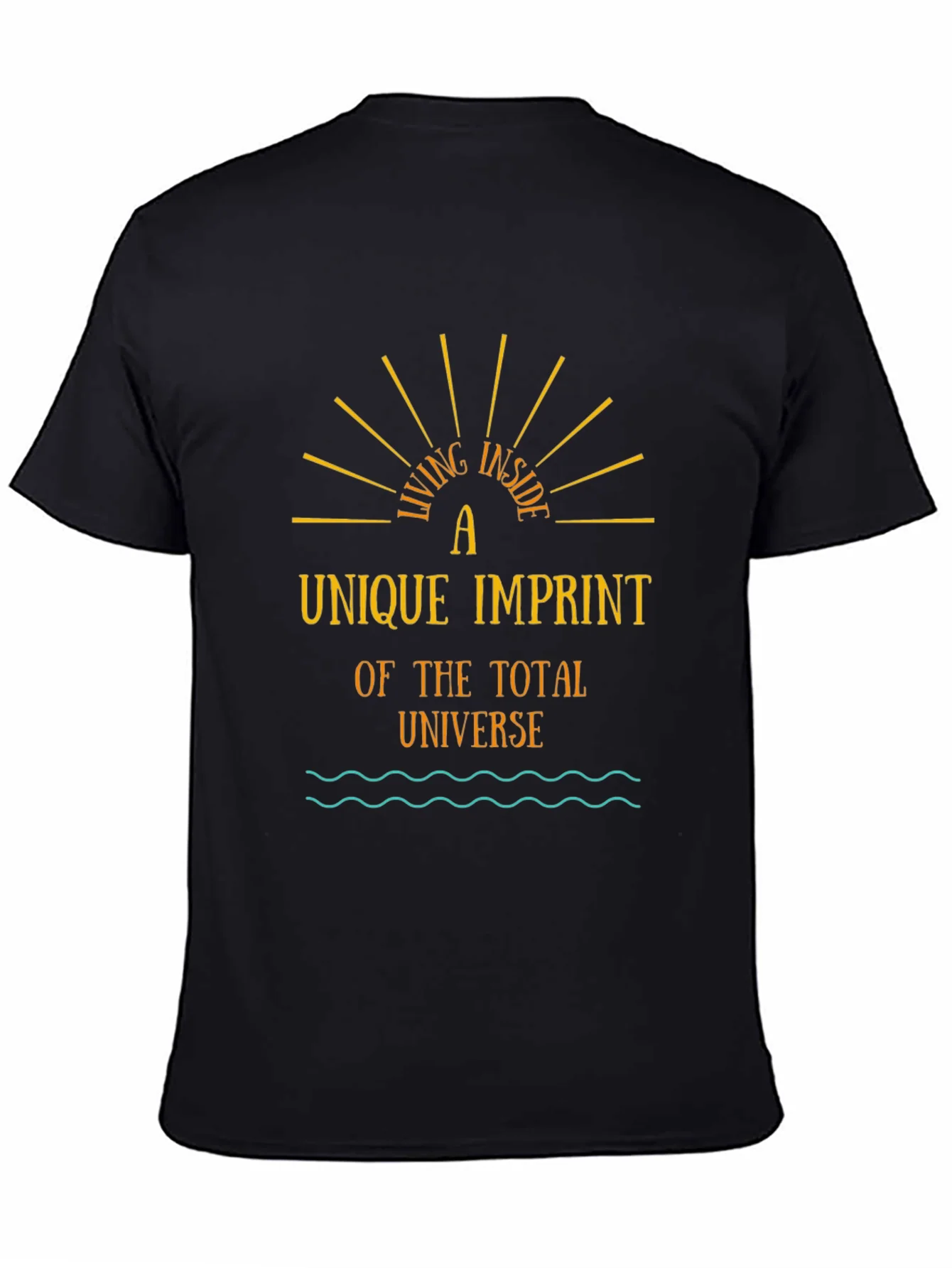 Unique Imprint Tee - Living Inside the Universe