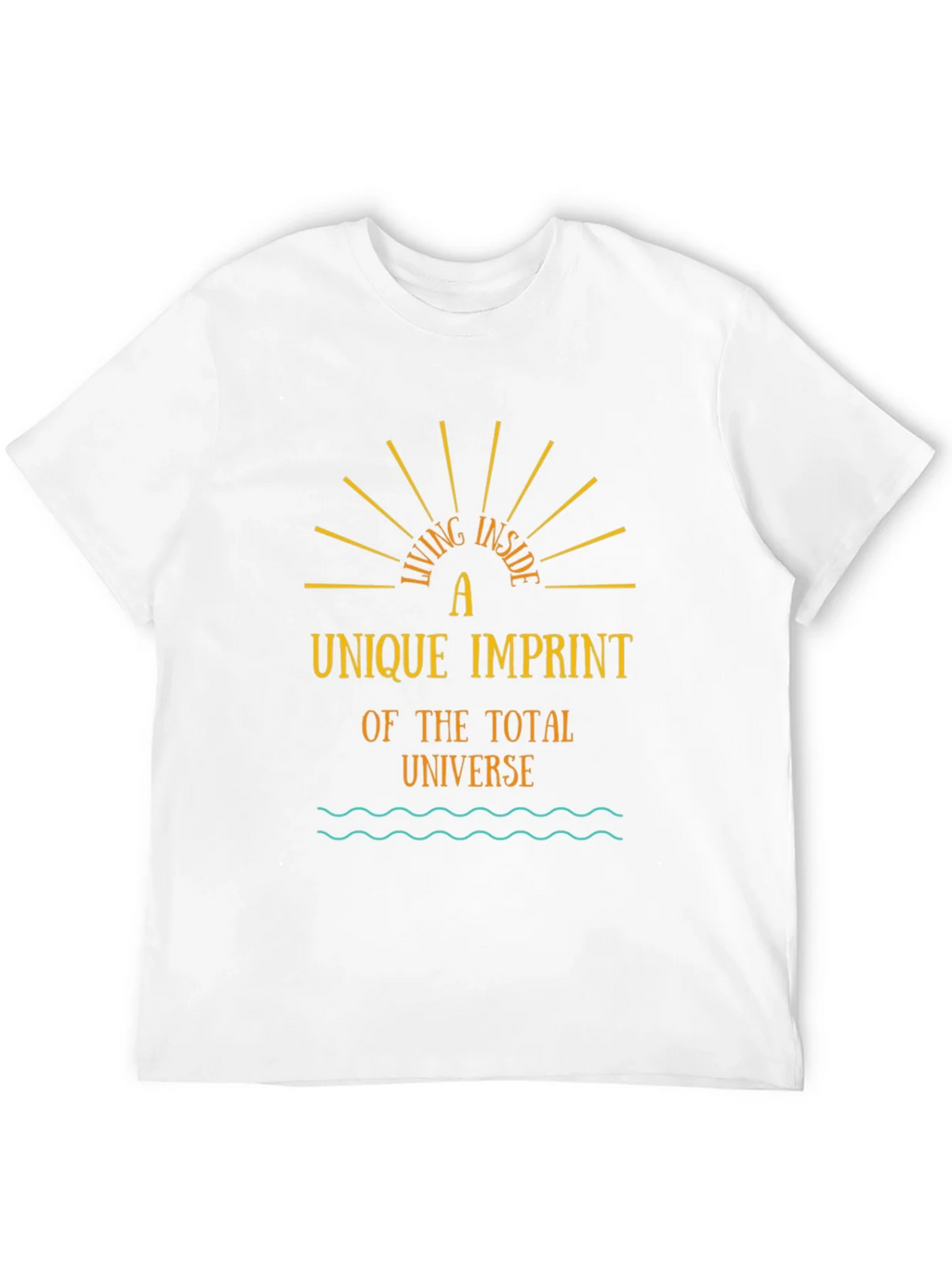 Unique Imprint Tee - Living Inside the Universe