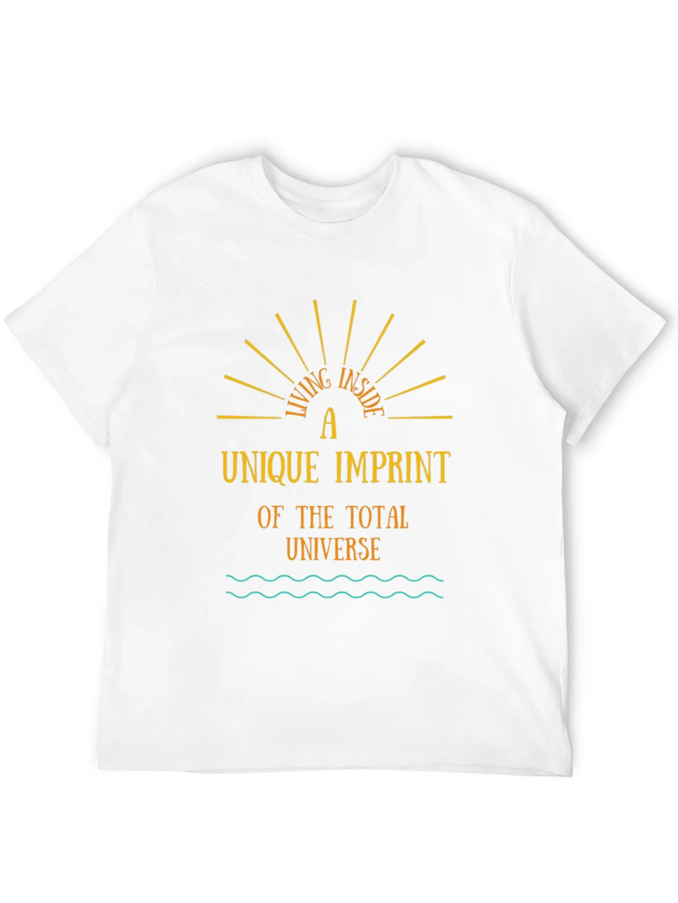 Unique Imprint Tee - Living Inside the Universe
