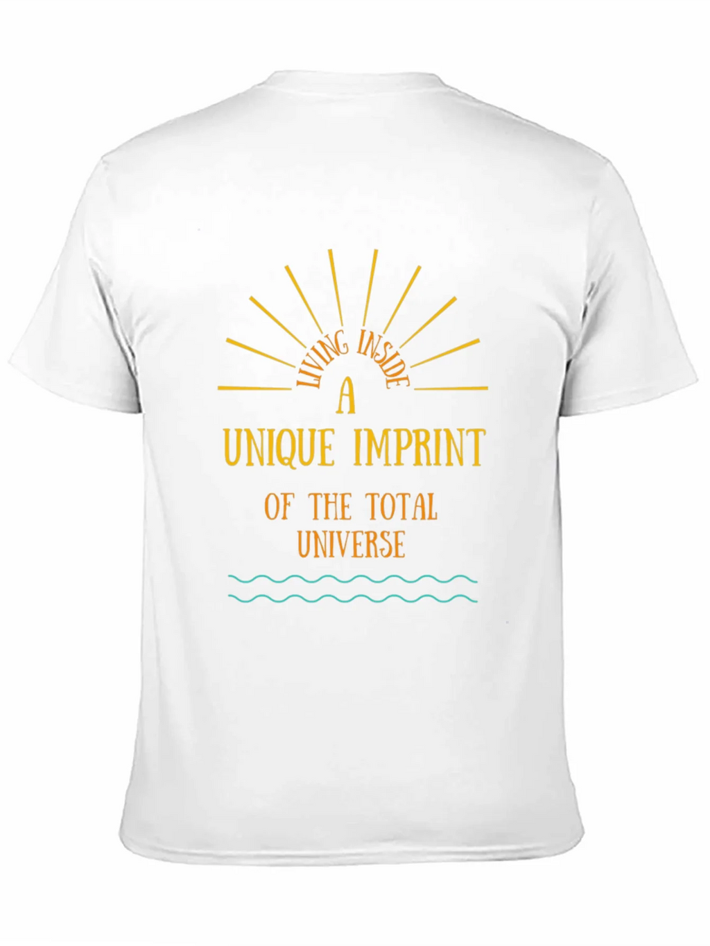 Unique Imprint Tee - Living Inside the Universe
