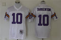 Men's Minnesota Vikings Fran Tarkenton White Legacy Replica Jersey1