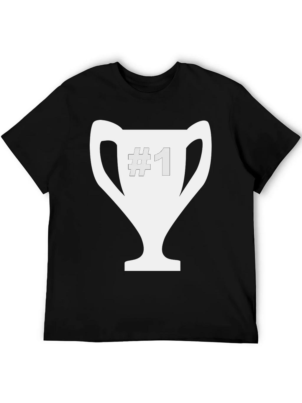 Number One Champion Black Tee