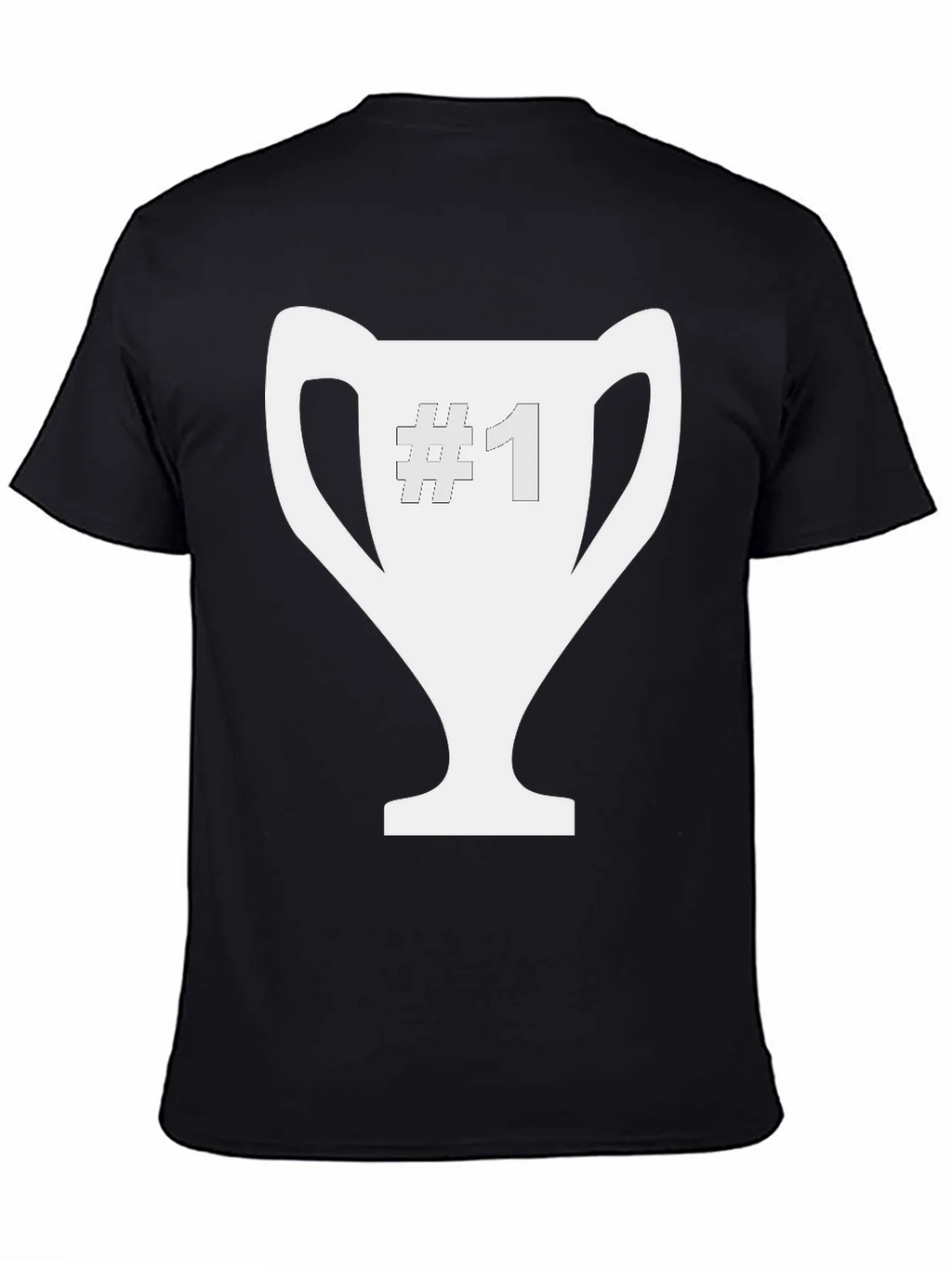 Number One Champion Black Tee