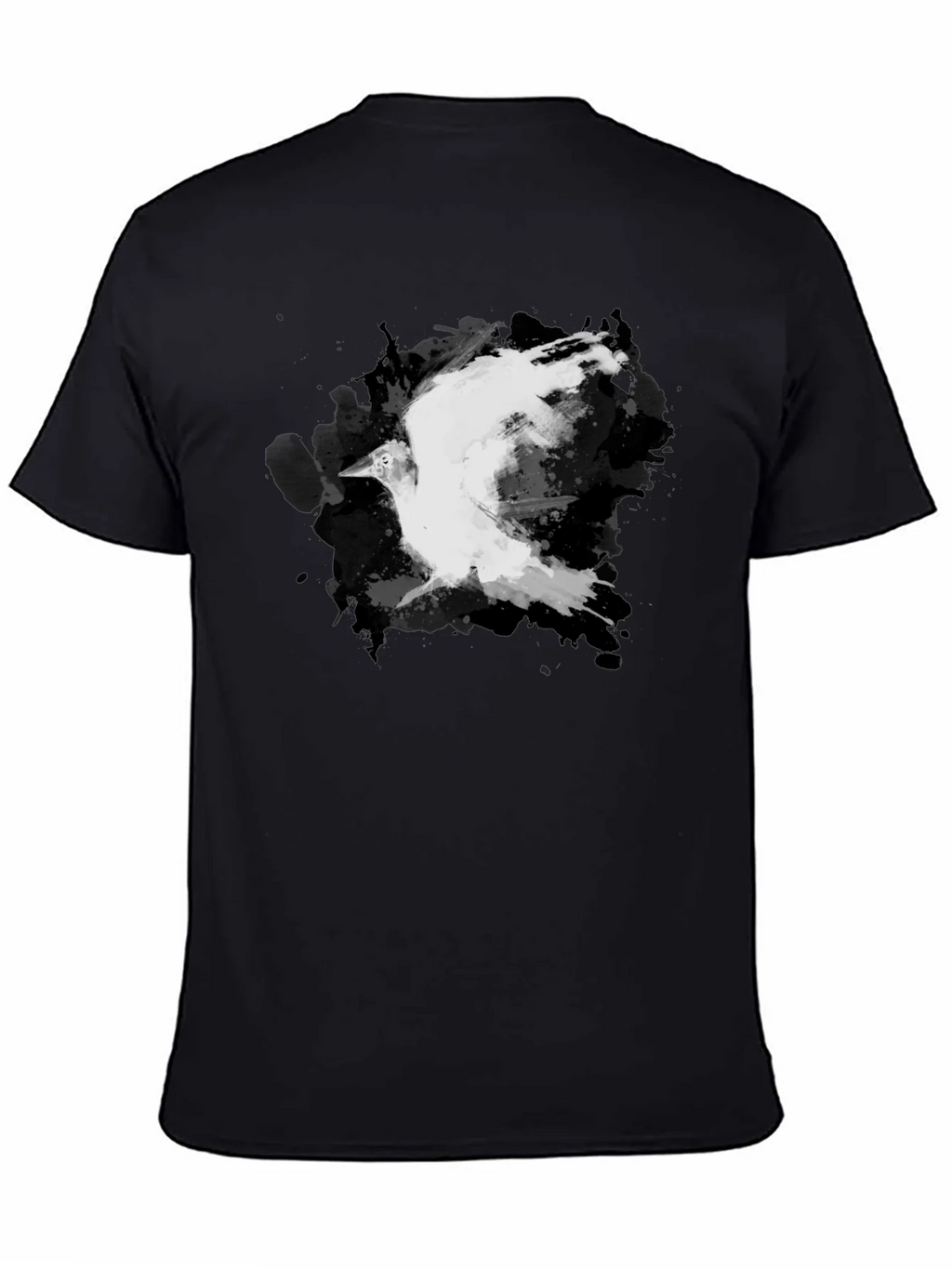 Abstract Raven Black T-Shirt