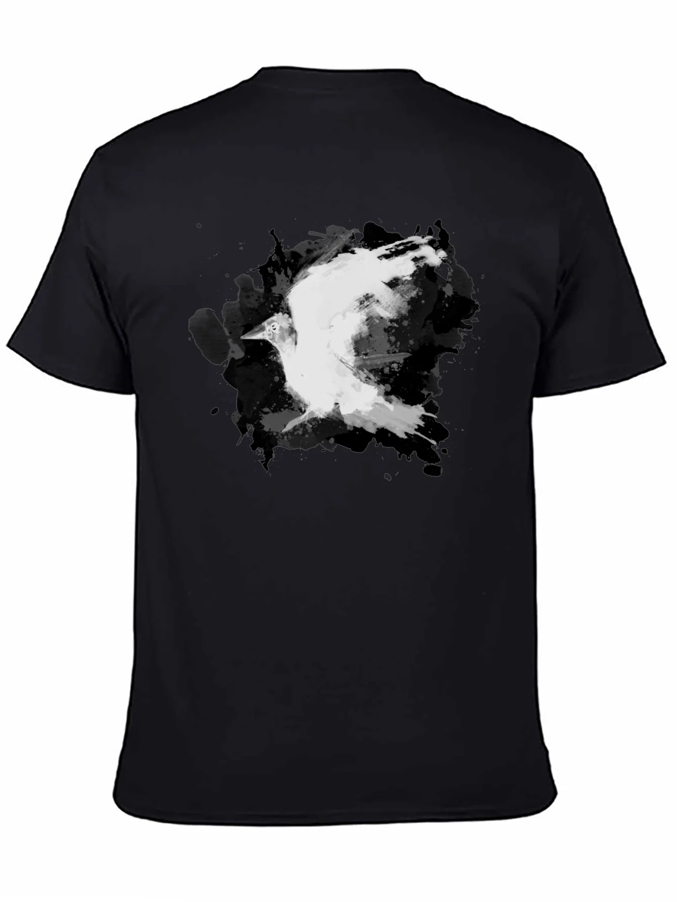 Abstract Raven Black T-Shirt