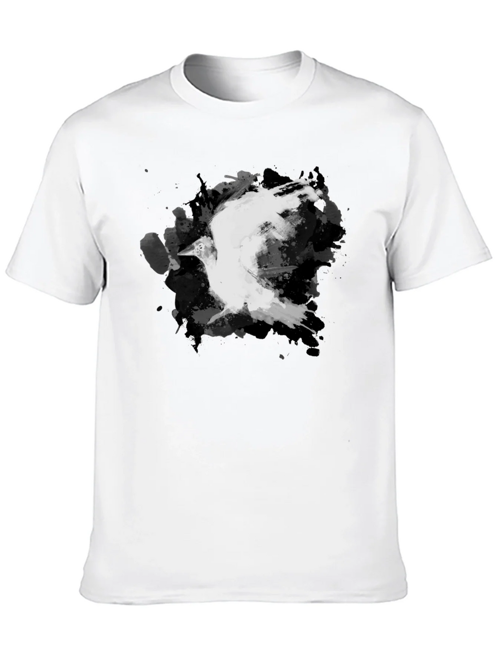 Abstract Raven Black T-Shirt