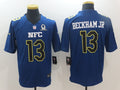Men's New York Giants Odell Beckham Jr. #13 Blue Game Player jersey