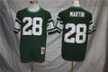 New York Jets Green  Vintage #28 MARTIN Jersey