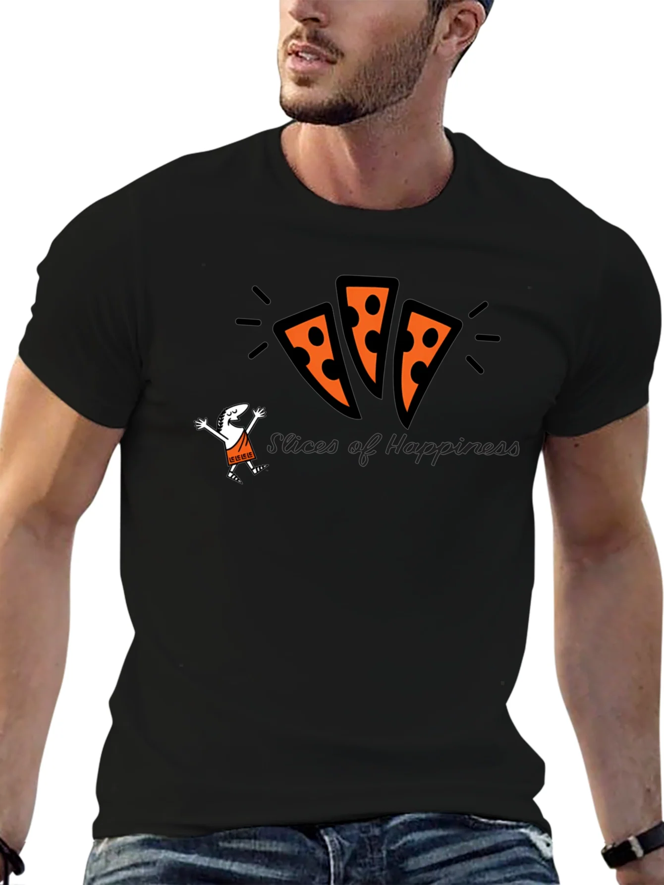 Slice of Happiness Graphic T-Shirt