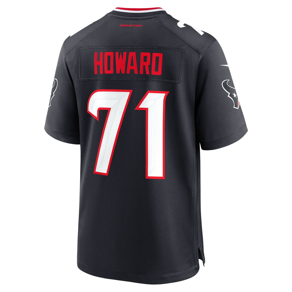 Houston Texans Tytus Howard Navy Team Game Jersey