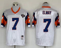 Men's Denver Broncos John Elway White Legacy Replica jersey