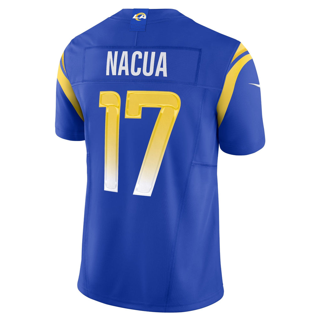 Los Angeles Rams Puka Nacua Royal Vapor F.U.S.E. Limited Jersey