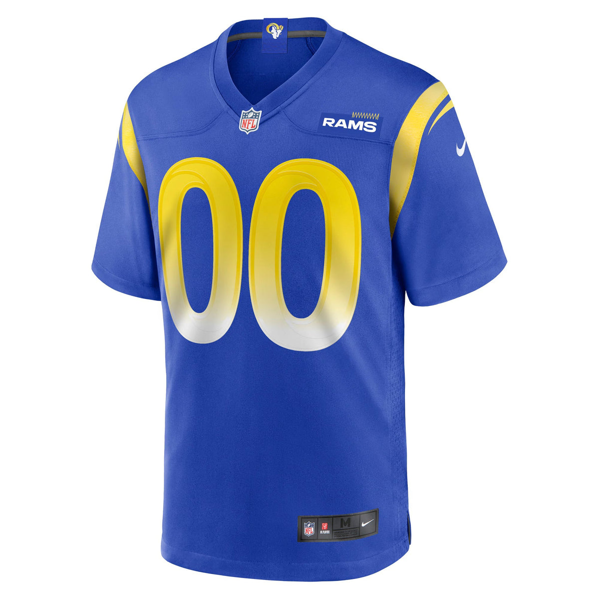 Los Angeles Rams Royal Custom Game Jersey
