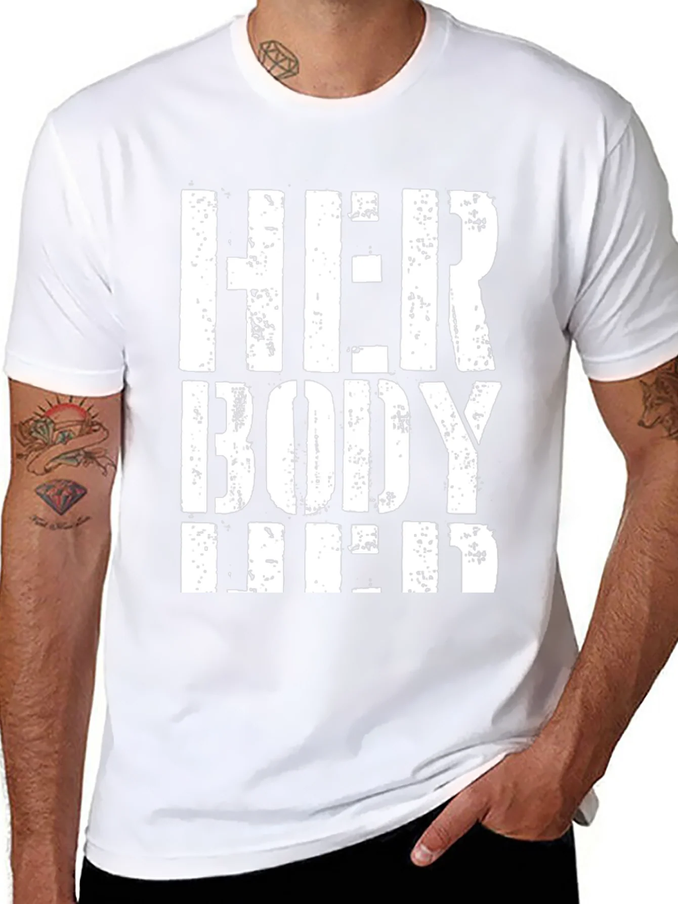 Her Body Her Choice T-Shirt - Pro Choice