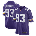 Jonathan Bullard Minnesota Vikings Nike Game   Jersey - Purple