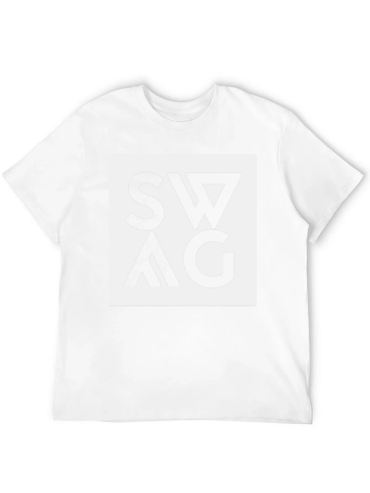 Swag Graphic Tee - Black Cotton Blend