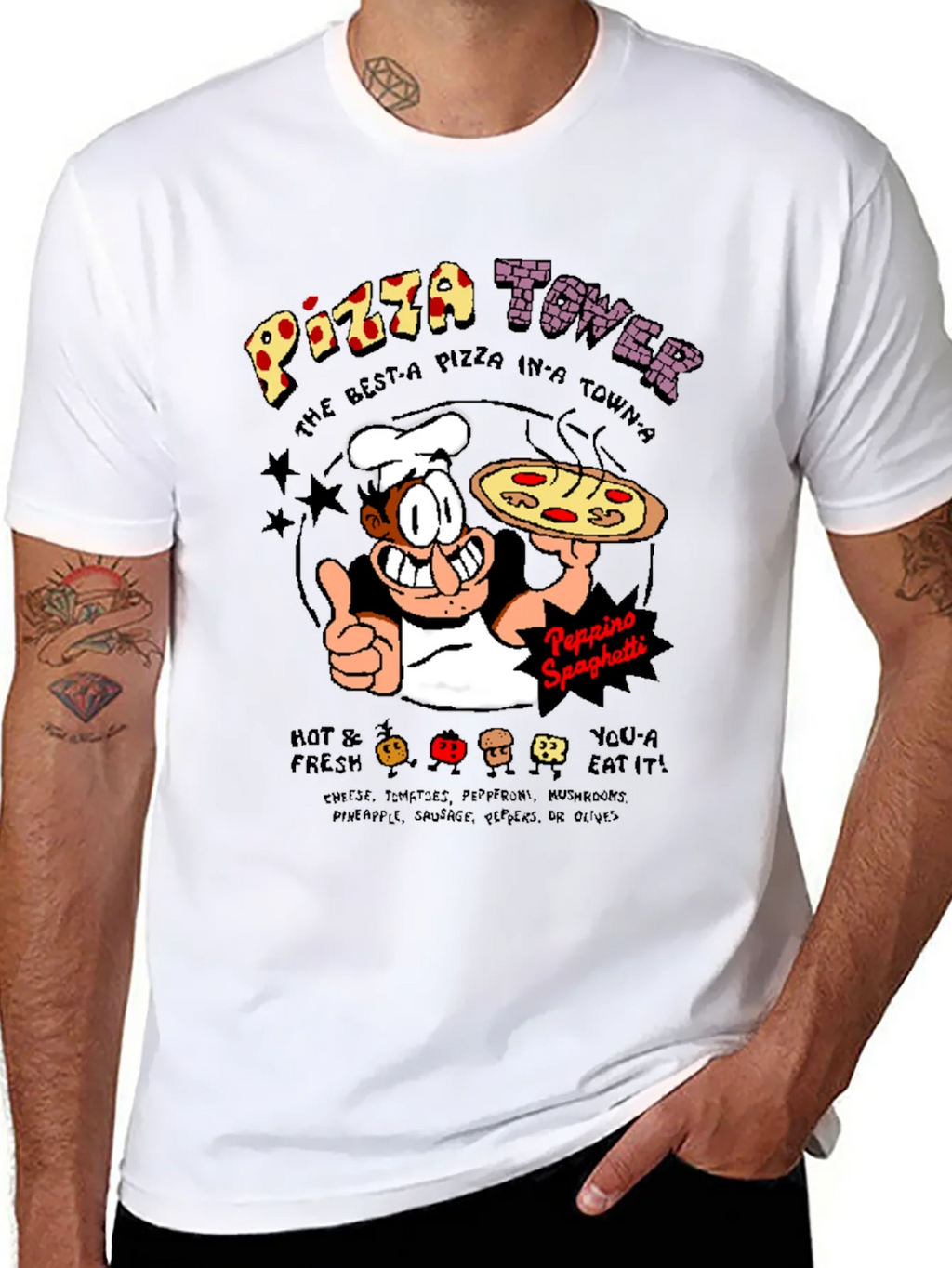 Pizza Tower Graphic Tee