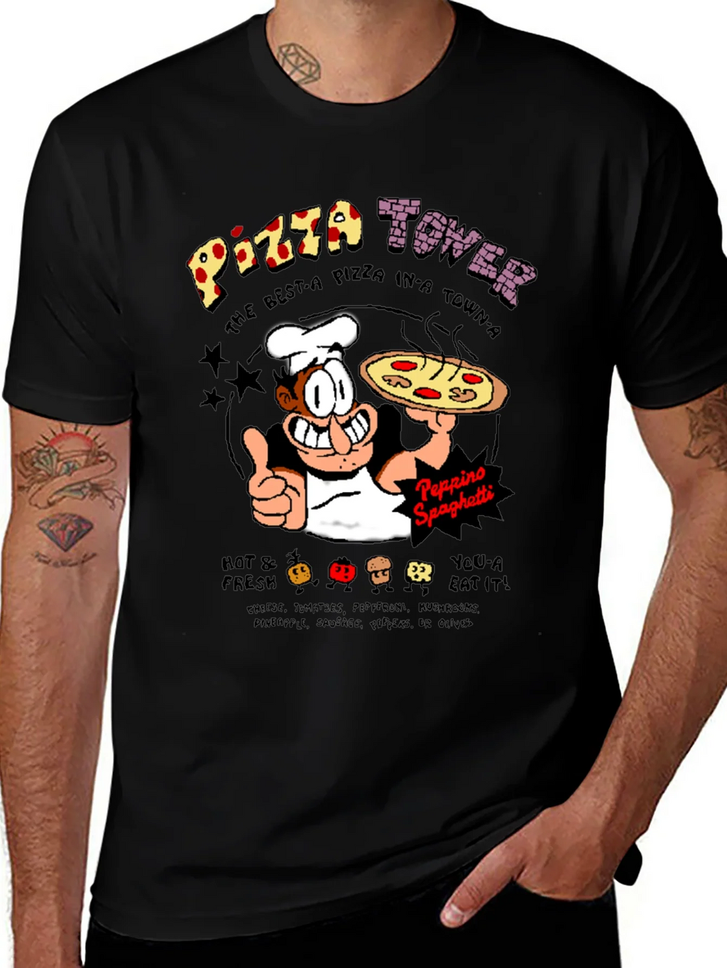 Pizza Tower Graphic Tee