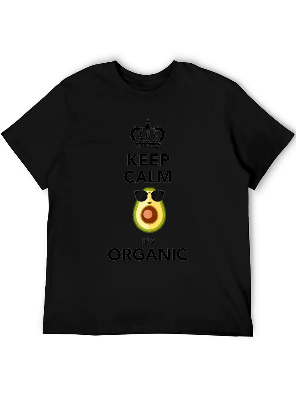 Keep Calm Its Organic Avocado T-Shirt
