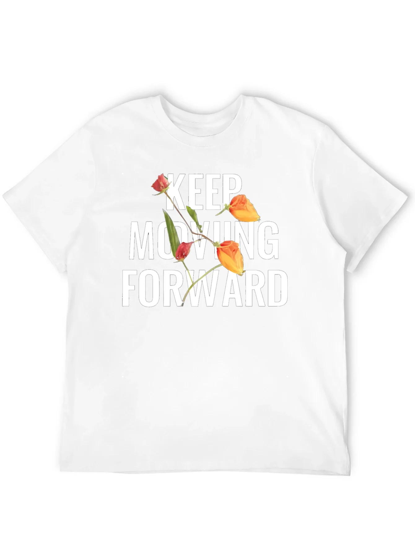 Keep Moving Forward Floral T-Shirt