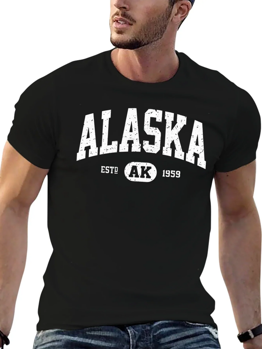 Alaska ESTD 1959 Graphic Tee