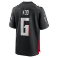 A.Falcons #6 Younghoe Koo Black Team Game Stitched American Football Jerseys