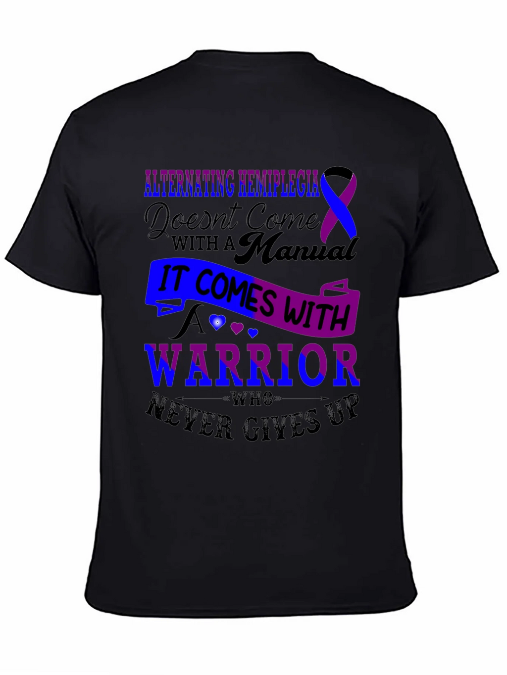 Alternating Hemiplegia Warrior Graphic Tee