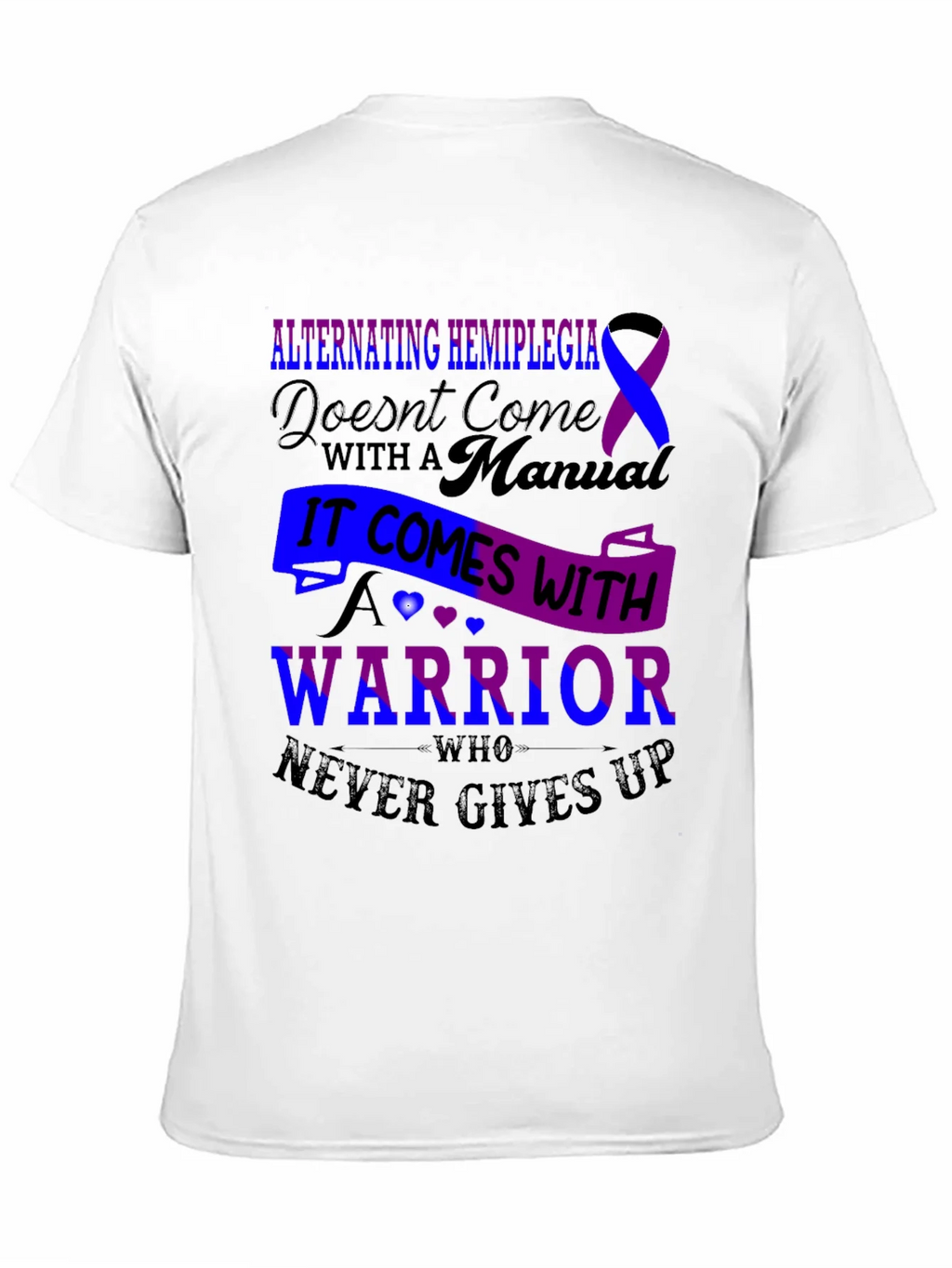 Alternating Hemiplegia Warrior Graphic Tee