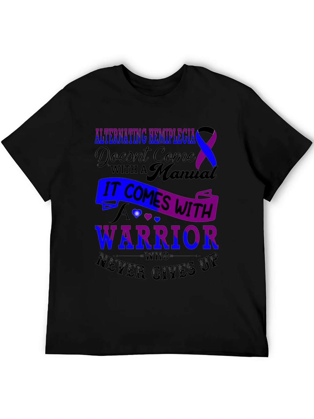 Alternating Hemiplegia Warrior Graphic Tee